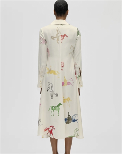 Stine Goya - Midi Polo Kjole - Horses 